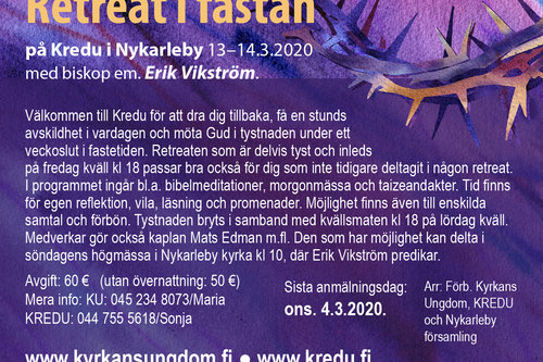 Retreat i fastan 13-14.3.2020